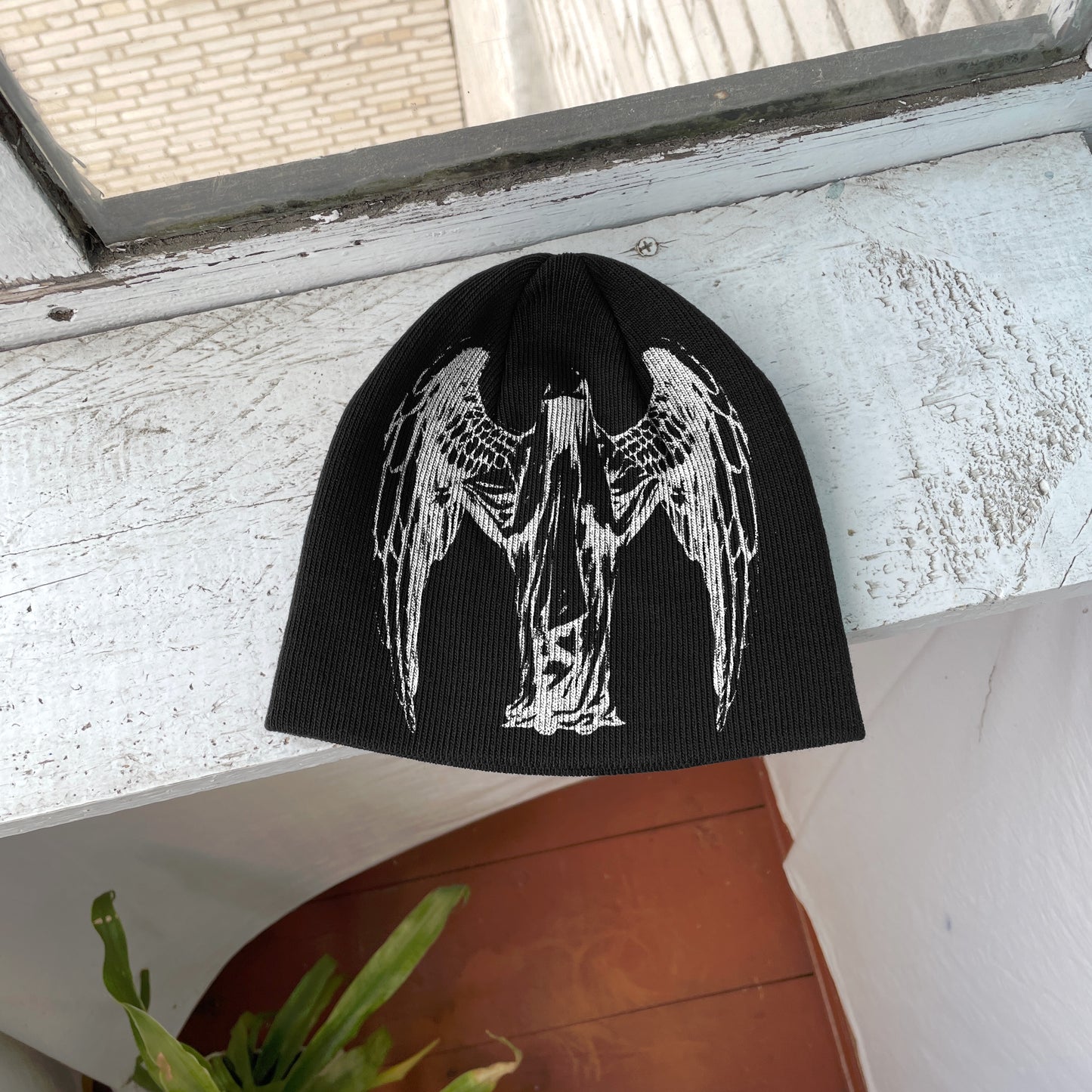 Streetwear Y2K Beanie Hat Grunge ALT Op!um SK8 fallen angel