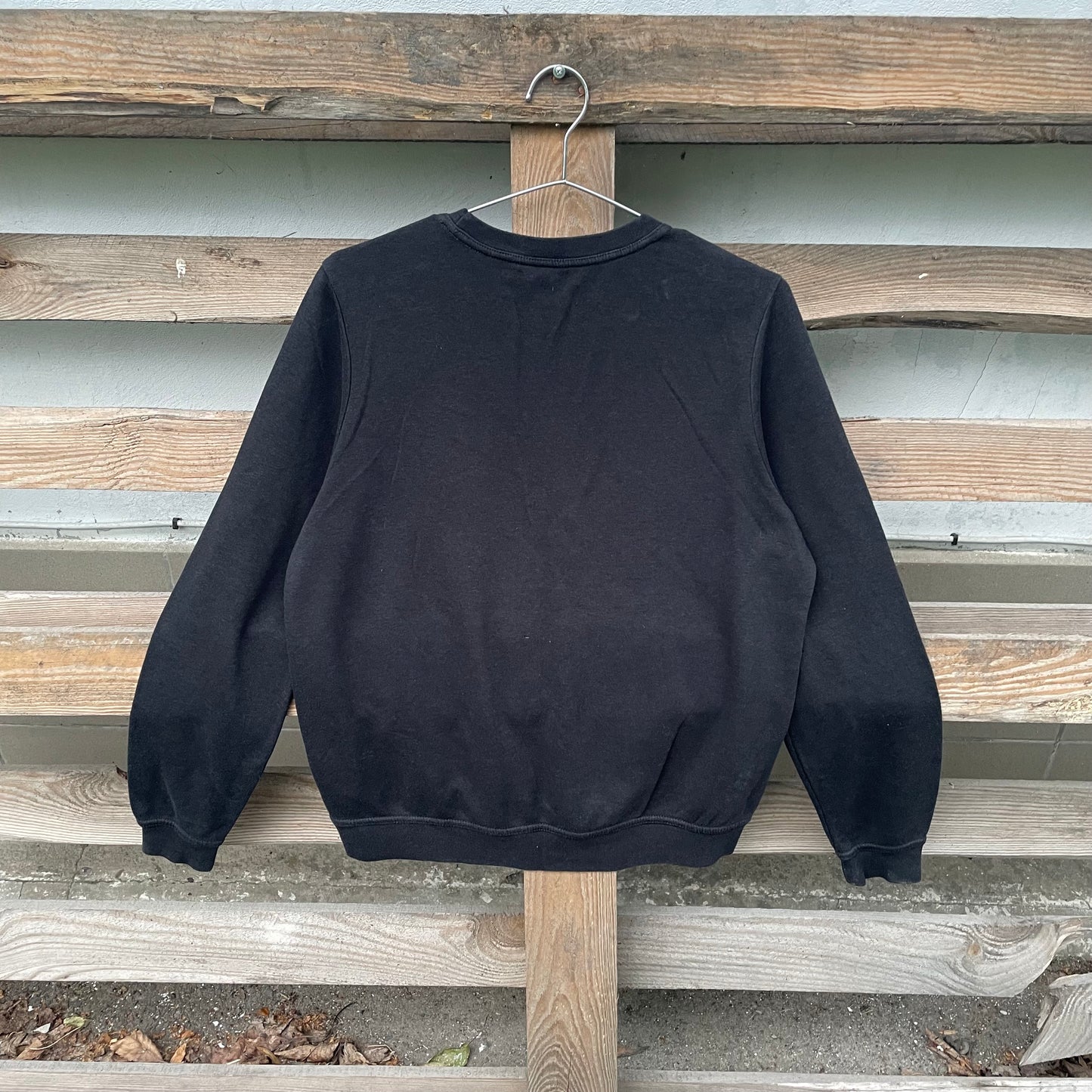 Custom Nike Tiger Print Sweatshirt – Black with White Artwork | 1 of 1 Reworked