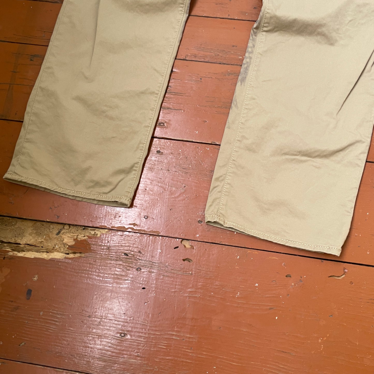 Custom Levi’s Dragon Print Jeans – Beige/Khaki with Bold Artwork | 1 of 1 Reworked Denim