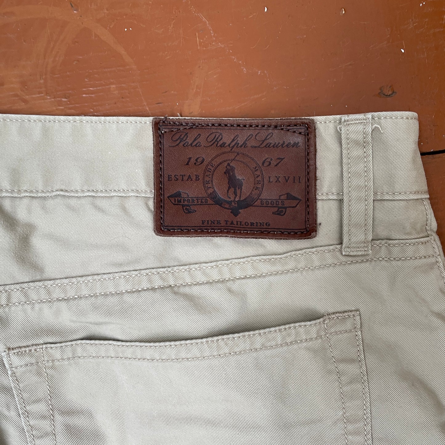Custom Polo Ralph Lauren Classical Art Print Jeans – Muted Tones | 1 of 1 Reworked Denim Art