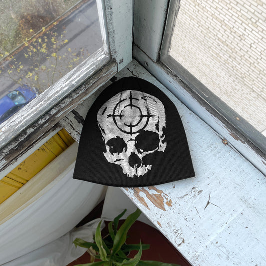 Streetwear Y2K Beanie Hat Grunge ALT Op!um SK8 skull