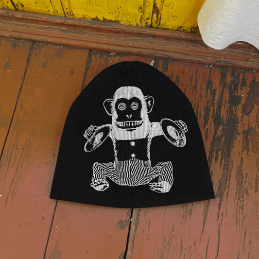 Streetwear Y2K Beanie Hat Grunge ALT Op!um SK8 Monkey