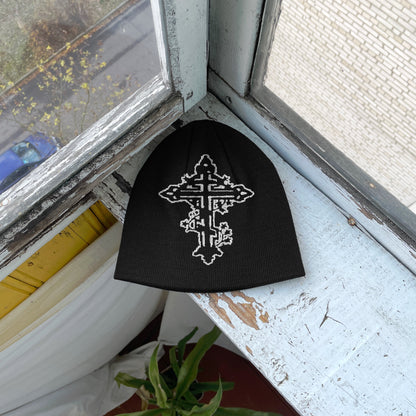Streetwear Y2K Beanie Hat Grunge ALT Op!um SK8 Cross