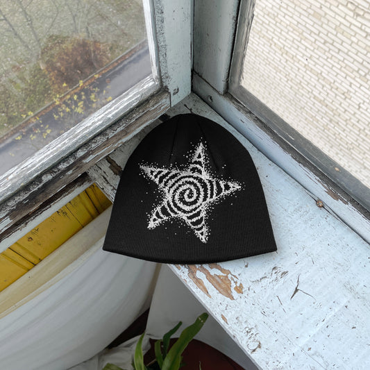 Streetwear Y2K Beanie Hat Grunge ALT Op!um SK8 Star