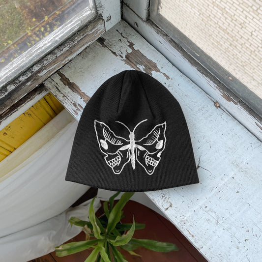 Streetwear Y2K Beanie Hat Grunge ALT Op!um SK8 Batterfly