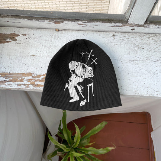 Streetwear Y2K Beanie Hat Grunge ALT Op!um SK8