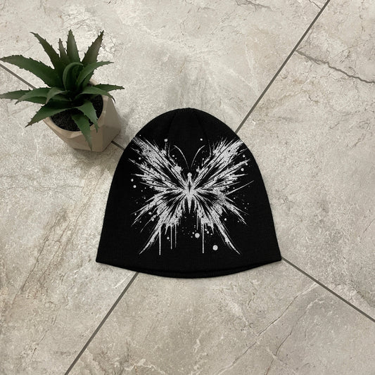 Streetwear Y2K Beanie Hat Grunge ALT Op!um SK8 butterfly