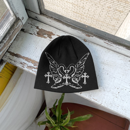 Streetwear Y2K Beanie Hat Grunge ALT Op!um SK8