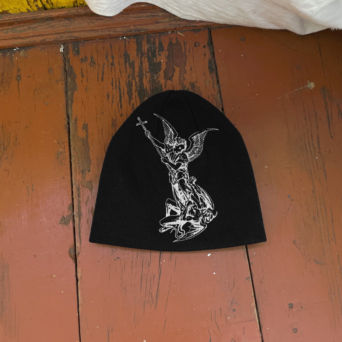 Streetwear Y2K Beanie Hat Grunge ALT Op!um SK8 Angel and Demon