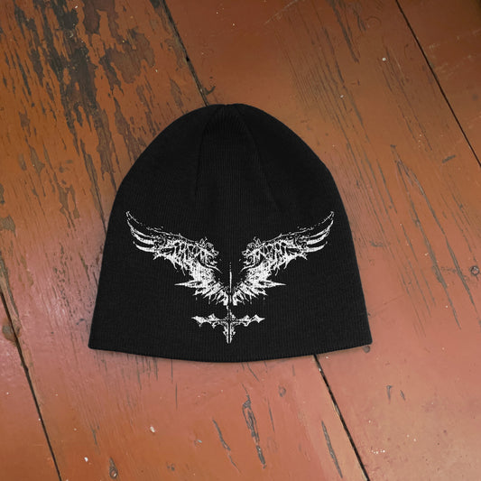 Streetwear Y2K Beanie Hat Grunge ALT Op!um SK8 wings