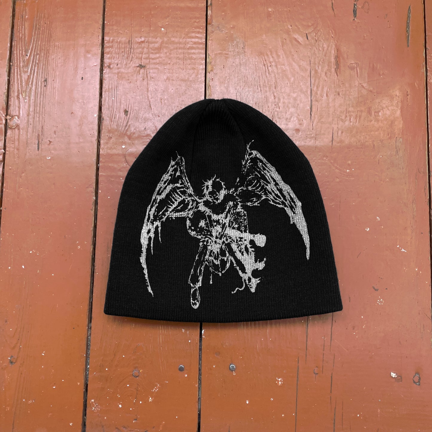 Streetwear Y2K Beanie Hat Grunge ALT Op!um SK8 fallen angel