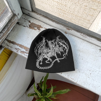 Streetwear Y2K Beanie Hat Grunge ALT Op!um SK8 Dragon