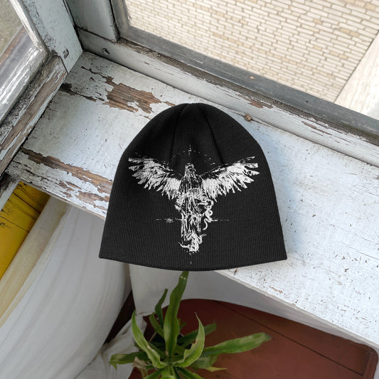 Streetwear Y2K Beanie Hat Grunge ALT Op!um SK8 fallen angel