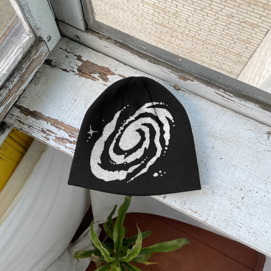 Streetwear Y2K Beanie Hat Grunge ALT Op!um SK8 Milky Way