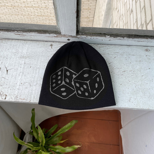 Streetwear Y2K Beanie Hat Grunge ALT Op!um SK8 dice