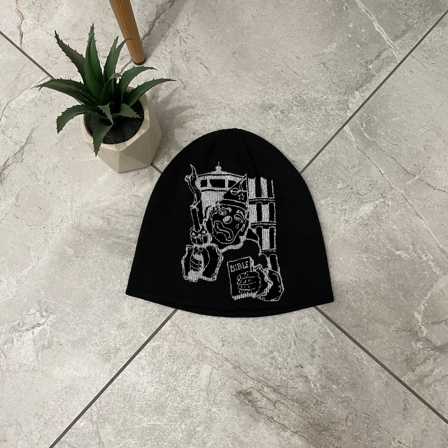 Streetwear Y2K Beanie Hat Grunge ALT Op!um SK8