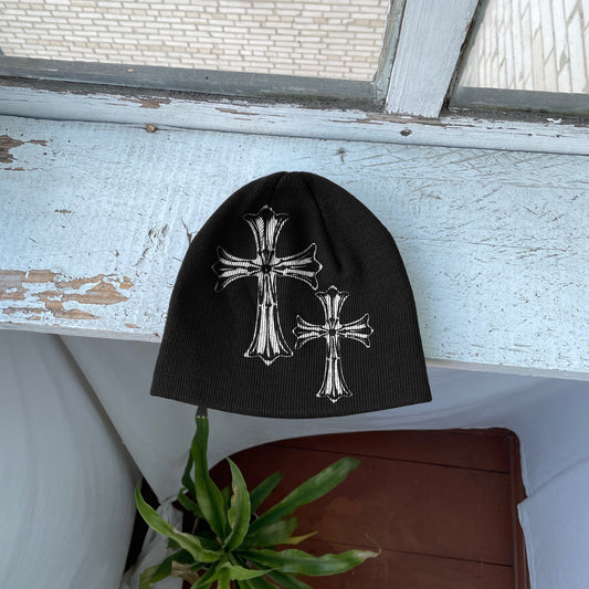 Streetwear Y2K Beanie Hat Grunge ALT Op!um SK8 crosess