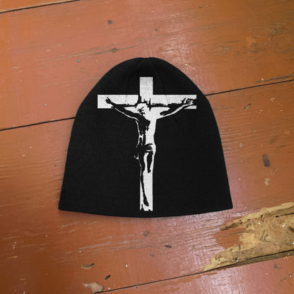 Streetwear Y2K Beanie Hat Grunge ALT Op!um SK8 Jesus