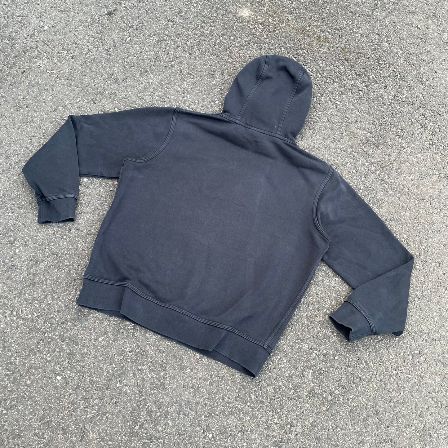 Custom Nike Tiger Graphic Sweatshirt – Black with White Print | Reworked