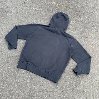 Custom Nike Tiger Graphic Sweatshirt – Black with White Print | Reworked