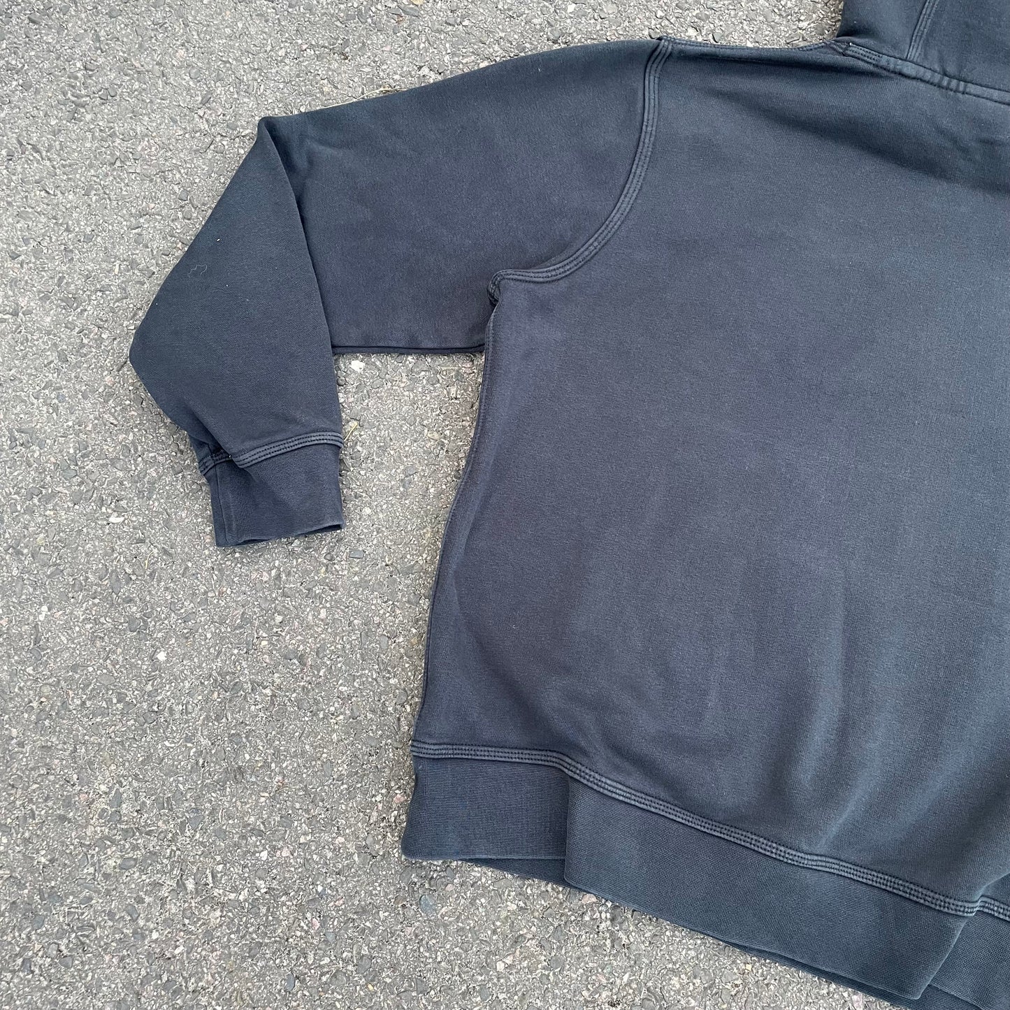 Custom Nike Tiger Graphic Sweatshirt – Black with White Print | Reworked