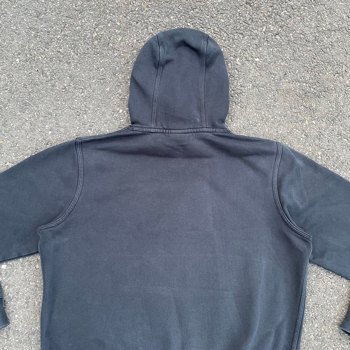 Custom Nike Tiger Graphic Sweatshirt – Black with White Print | Reworked