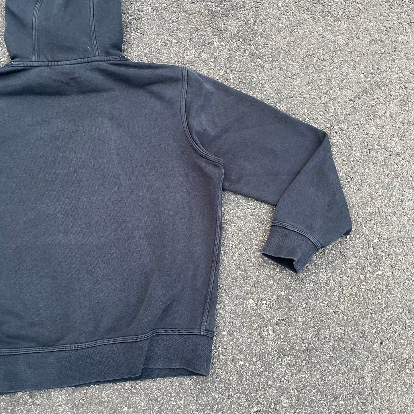 Custom Nike Tiger Graphic Sweatshirt – Black with White Print | Reworked