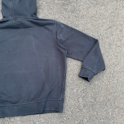 Custom Nike Tiger Graphic Sweatshirt – Black with White Print | Reworked