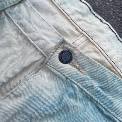 Custom Dickies Tiger Print Workwear Pants – Blue with All-Over Graphic | 1 of 1 Reworked Canvas