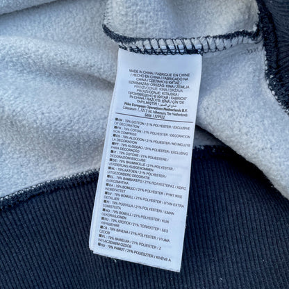 Custom Nike Tiger Print Sweatshirt – Dark Blue with White Artwork | 1 of 1 Reworked Vintage (M)