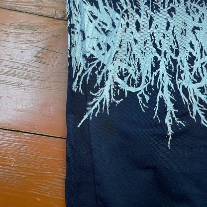 Custom Nike Pants – Black with White Print | Vintage Grunge 1 of 1