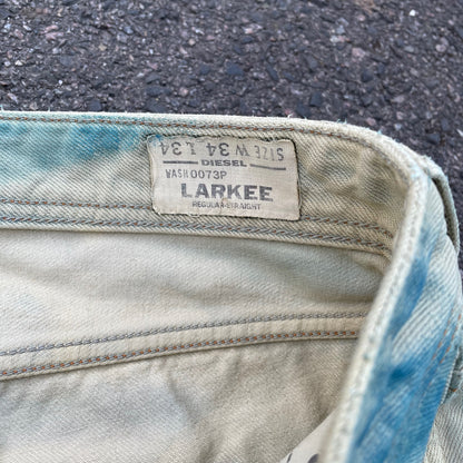 Custom Diesel Mushroom Pants – Surreal Fungal Art  | Vintage 1 of 1
