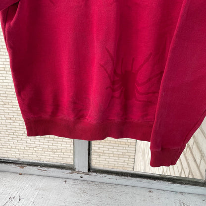 Levi’s Faded Spider Sweatshirt – Vintage Red Levi’s Crewneck with Subtle Spider Fade | 1 of 1