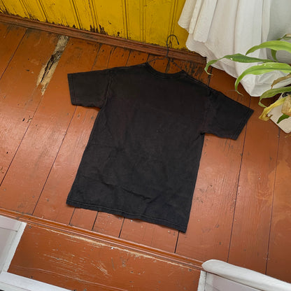IT Horror Movie T-Shirt – Vintage Black Tee with Moon & Balloon Print