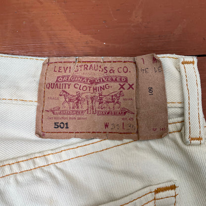 Custom Levi’s Octopus Jeans – Hand-Faded Blue Octopus Art | Vintage Denim 1 of 1