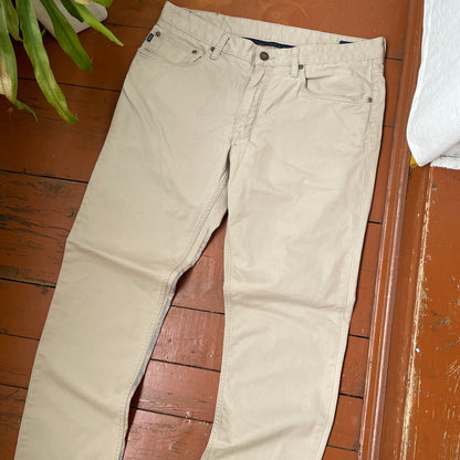 Custom Polo Ralph Lauren Classical Art Print Jeans – Muted Tones | 1 of 1 Reworked Denim Art