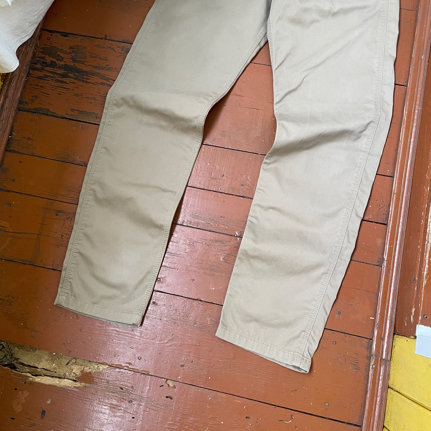 Custom Carhartt Angel & Demon Pants – Large Back Graphic | Vintage Workwear 1 of 1