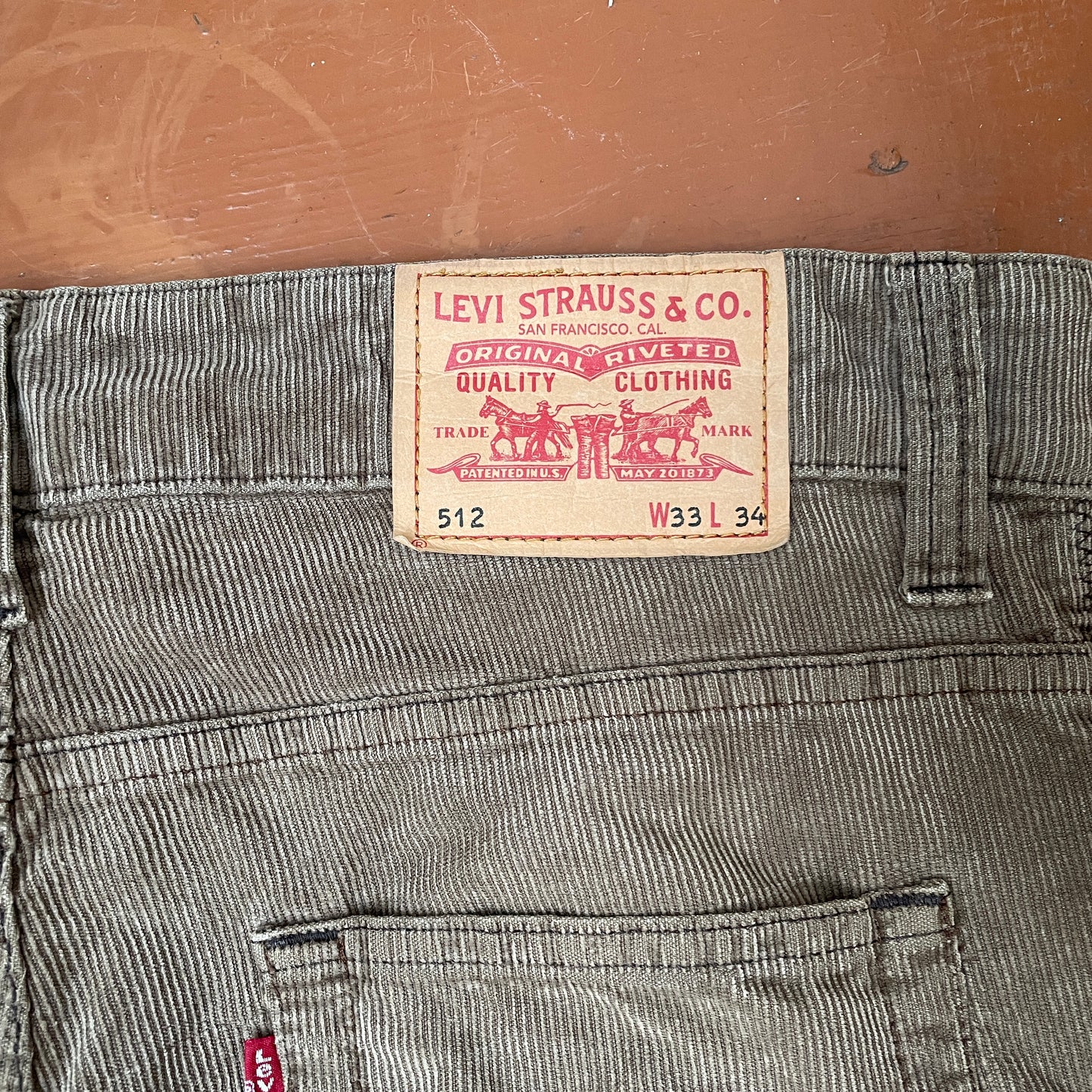 Custom Levi’s Flared Jeans – Brown Spider Art | Vintage 1 of 1 Reworked