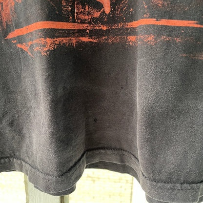 Vintage Slipknot T-Shirt – Classic Red Horror Graphic | 00s Metal Band Tee Fruit of the Loom M