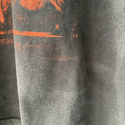 Vintage Slipknot T-Shirt – Classic Red Horror Graphic | 00s Metal Band Tee Fruit of the Loom M