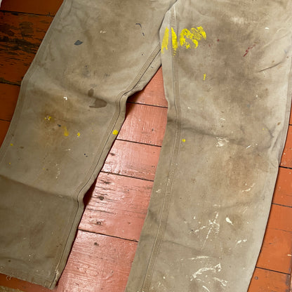 Custom Carhartt Dragon Work Pants – 90s Faded Green | Vintage Utility Streetwear 1 of 1